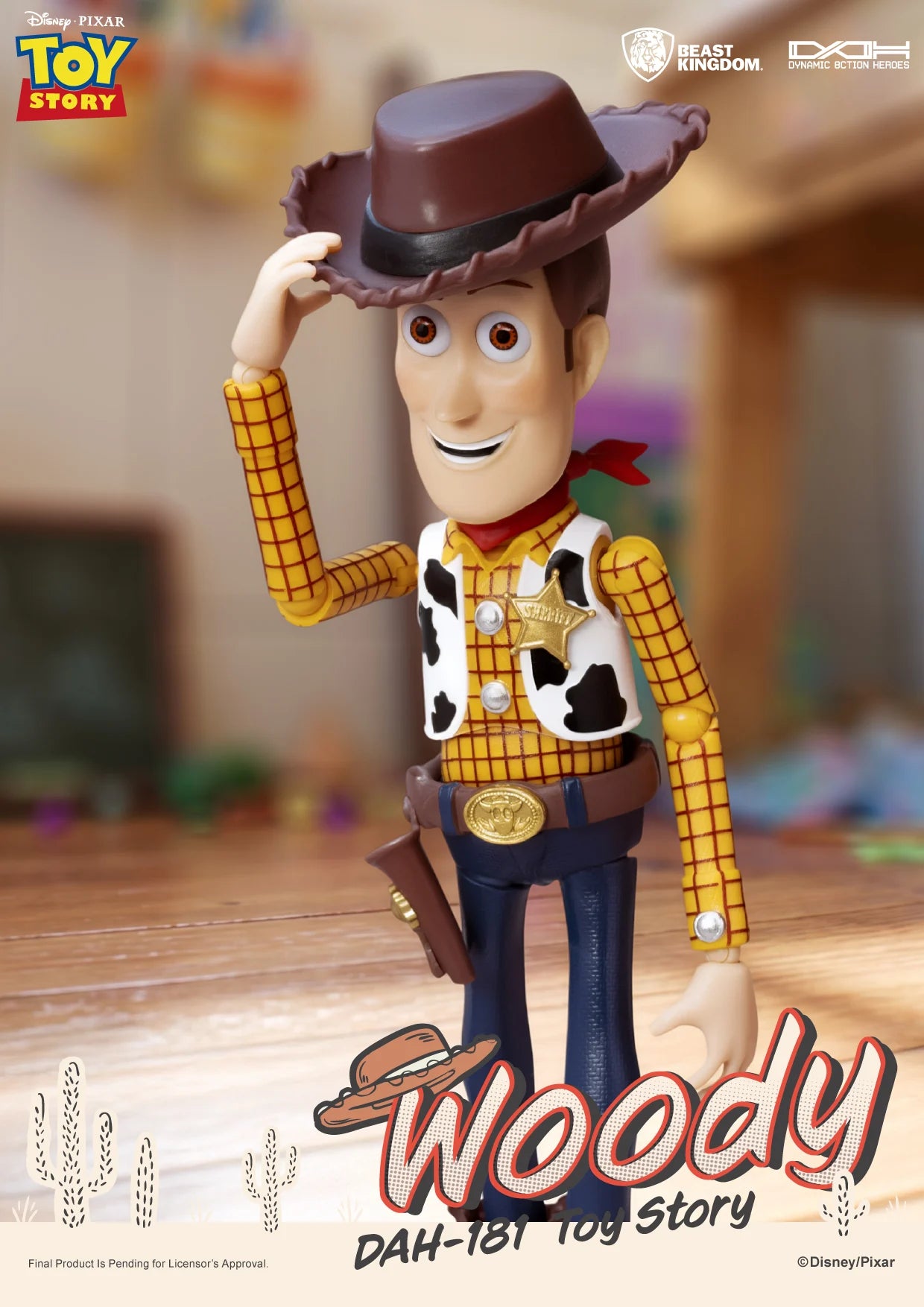 TOY STORY - Woody - Dynamic Action Heroes 23cm