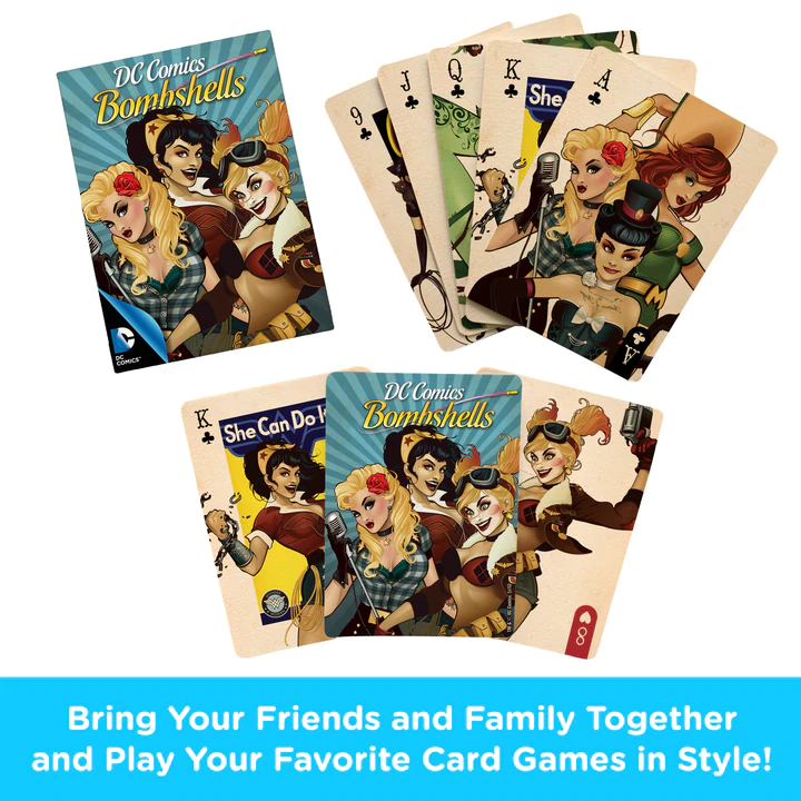 DC COMICS - Bombshells  - Playing Cards