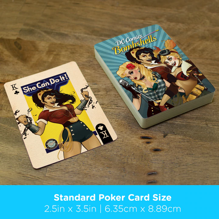 DC COMICS - Bombshells  - Playing Cards