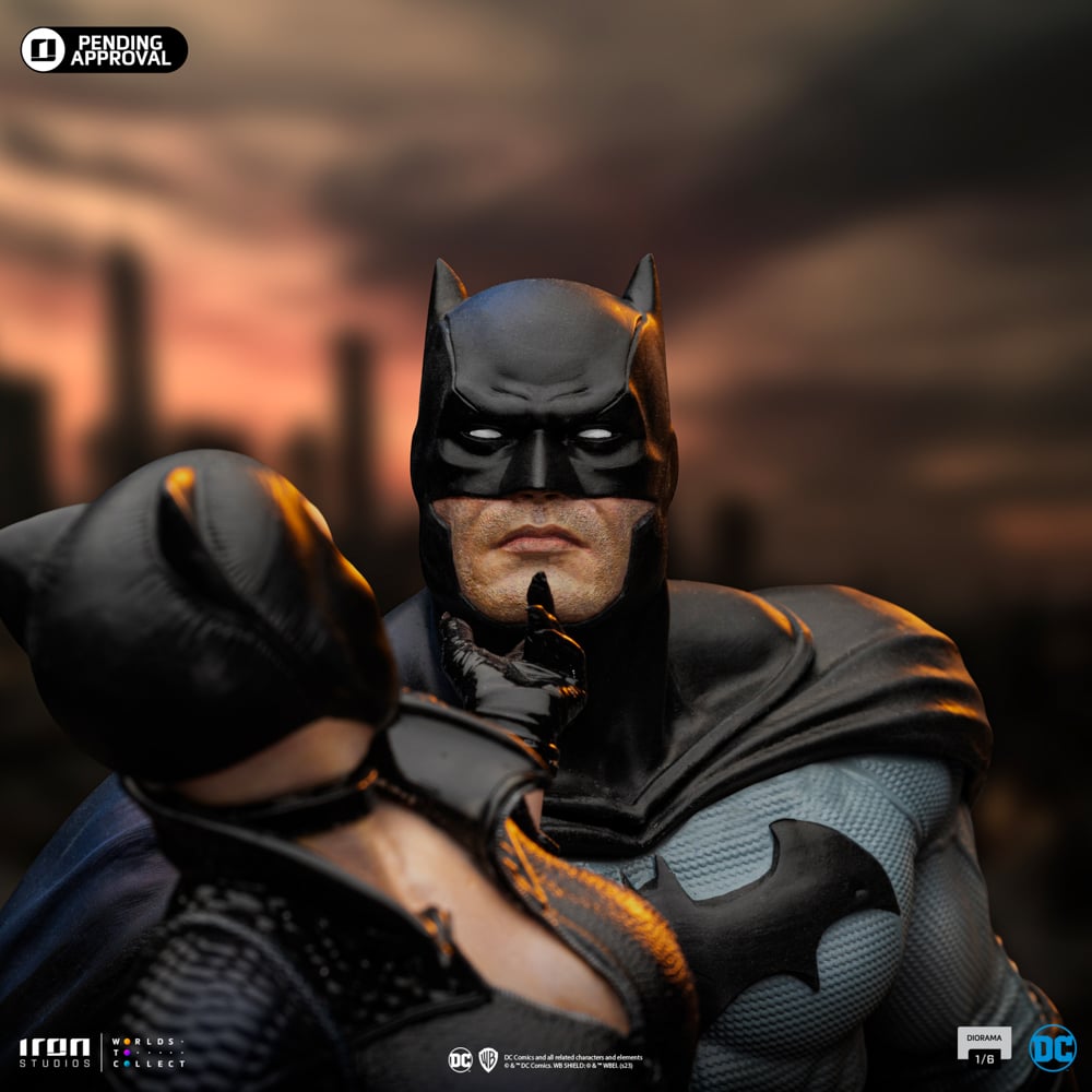 DC COMICS - Batman and Catwoman - Statue Diorama 1/6 51cm