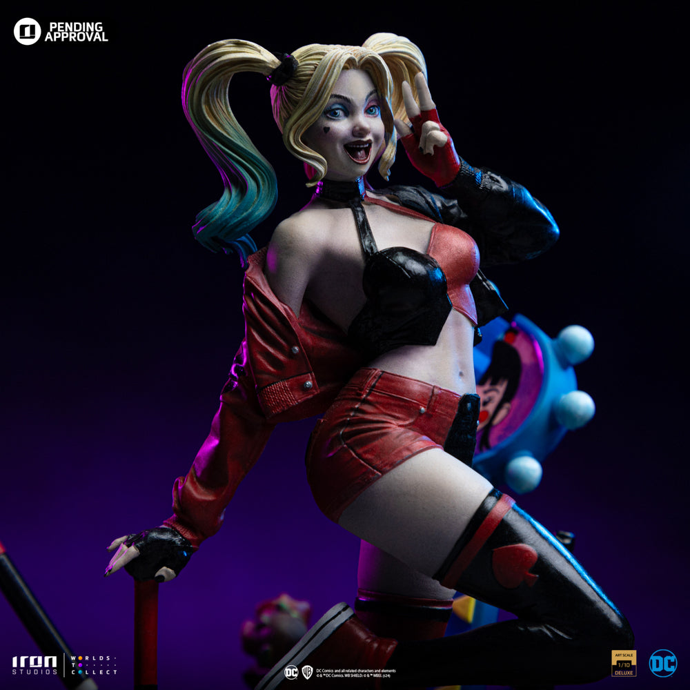 DC COMICS - Harley Quinn - Statuette Art Scale 1/10 Deluxe 22cm