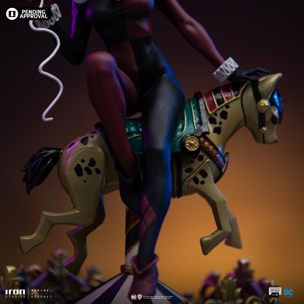 DC - Harley Quinn "Unleashed" - Statue Art Scale 1/10 30cm