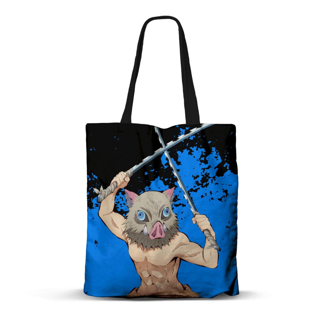 DEMON SLAYER - Inasuke Hashibira - Premium Tote Bag '40x33x1cm'