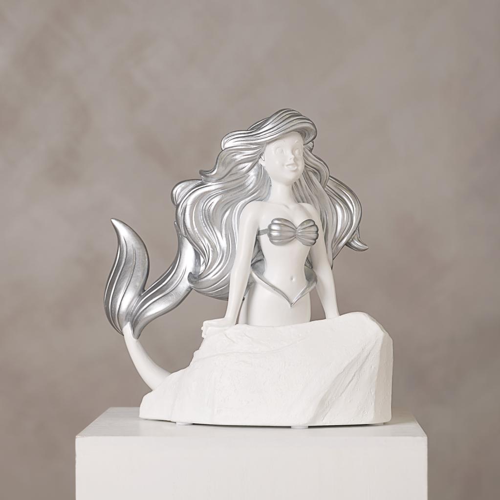 DISNEY - 'White&Silver' - Ariel - Money Bank - 19cm