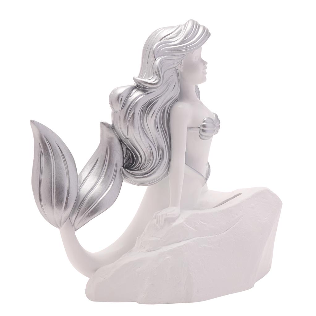 DISNEY - 'White&Silver' - Ariel - Money Bank - 19cm