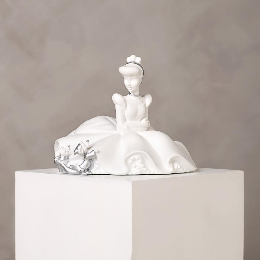 DISNEY - 'White&Silver' - Cinderella - Money Bank - 14cm