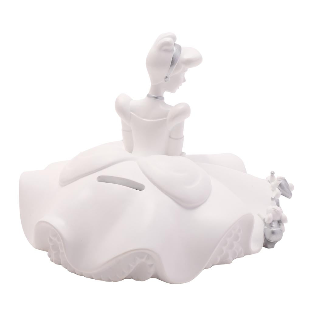 DISNEY - 'White&Silver' - Cinderella - Money Bank - 14cm