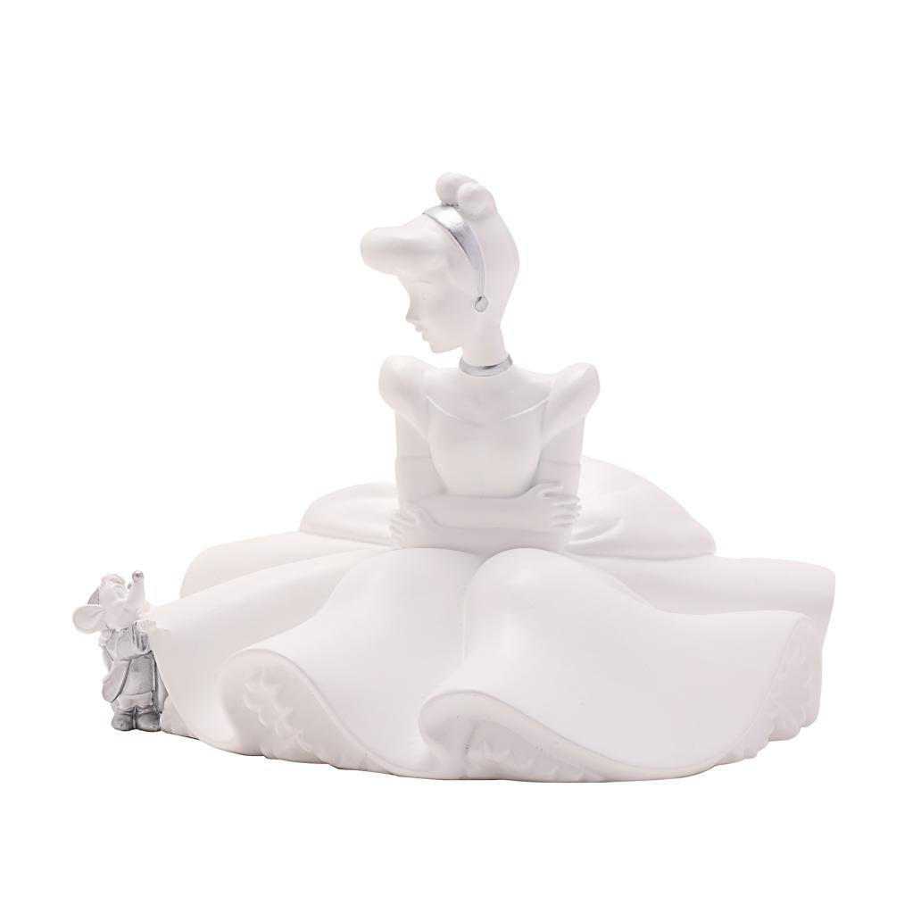 DISNEY - 'White&Silver' - Cinderella - Money Bank - 14cm