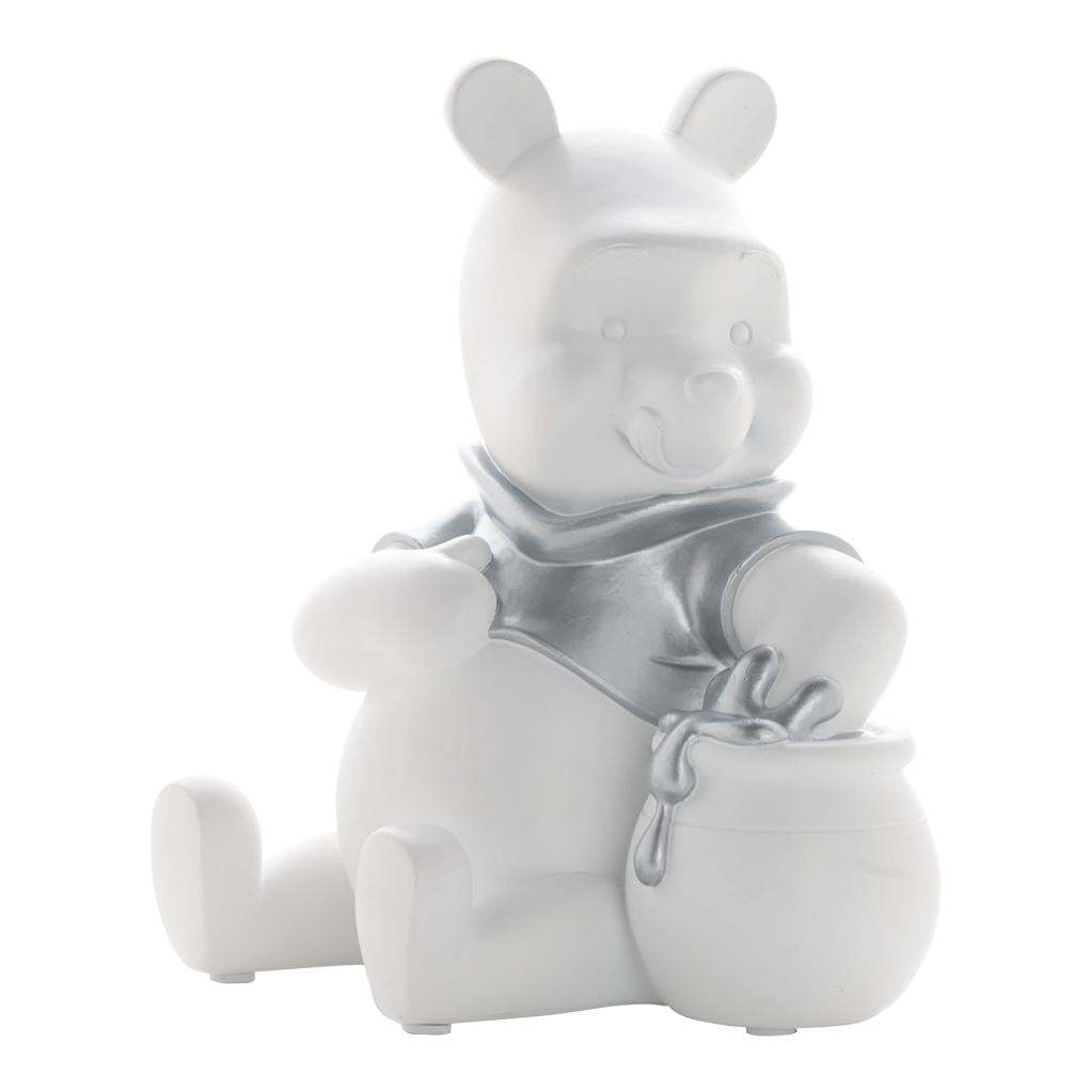 DISNEY - 'White&Silver' - Winnie The Pooh - Money Bank - 20cm