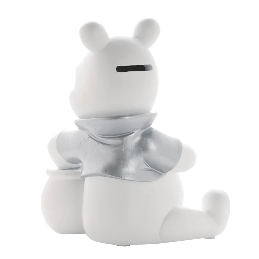 DISNEY - 'White&Silver' - Winnie The Pooh - Money Bank - 20cm