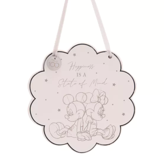 MICKEY & MINNIE  - Ceramic Decorative Plaque