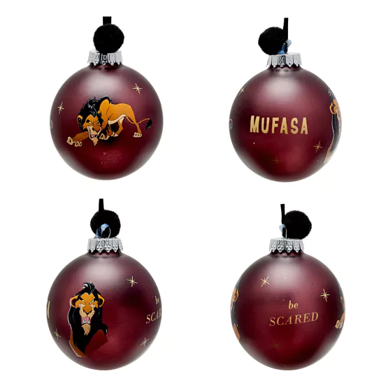 VILLAINS - Set of 7 Xmas Baubles