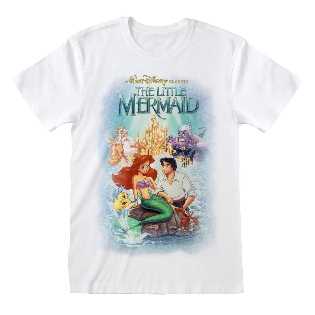 THE LITTLE MERMAID - Classic Poster - Unisex T-Shirt (L)