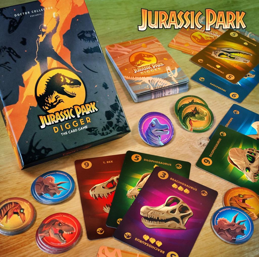 JURASSIC PARK - Card Game "Digger"