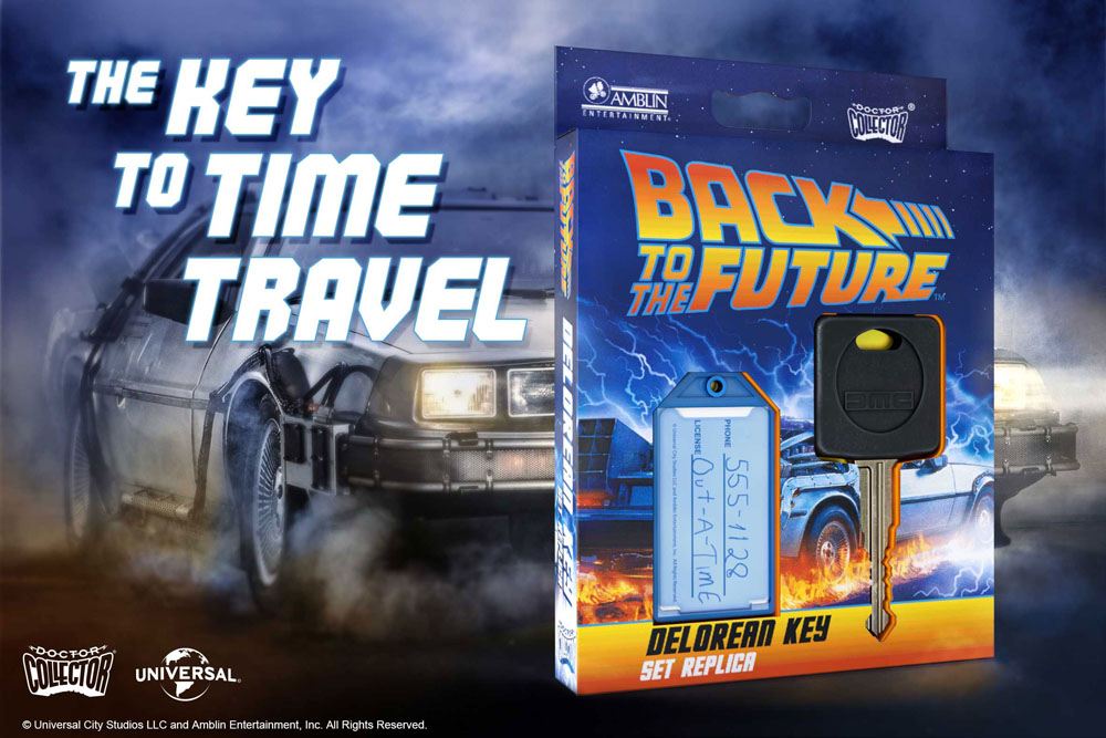 BACK TO THE FUTURE - Replica of the DeLorean's Car Key