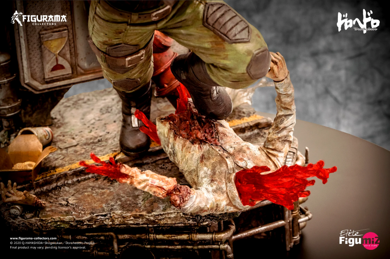 DOROHEDORO - Caïman and Nikaido - Statue Elite Figumiz 1/8 37cm