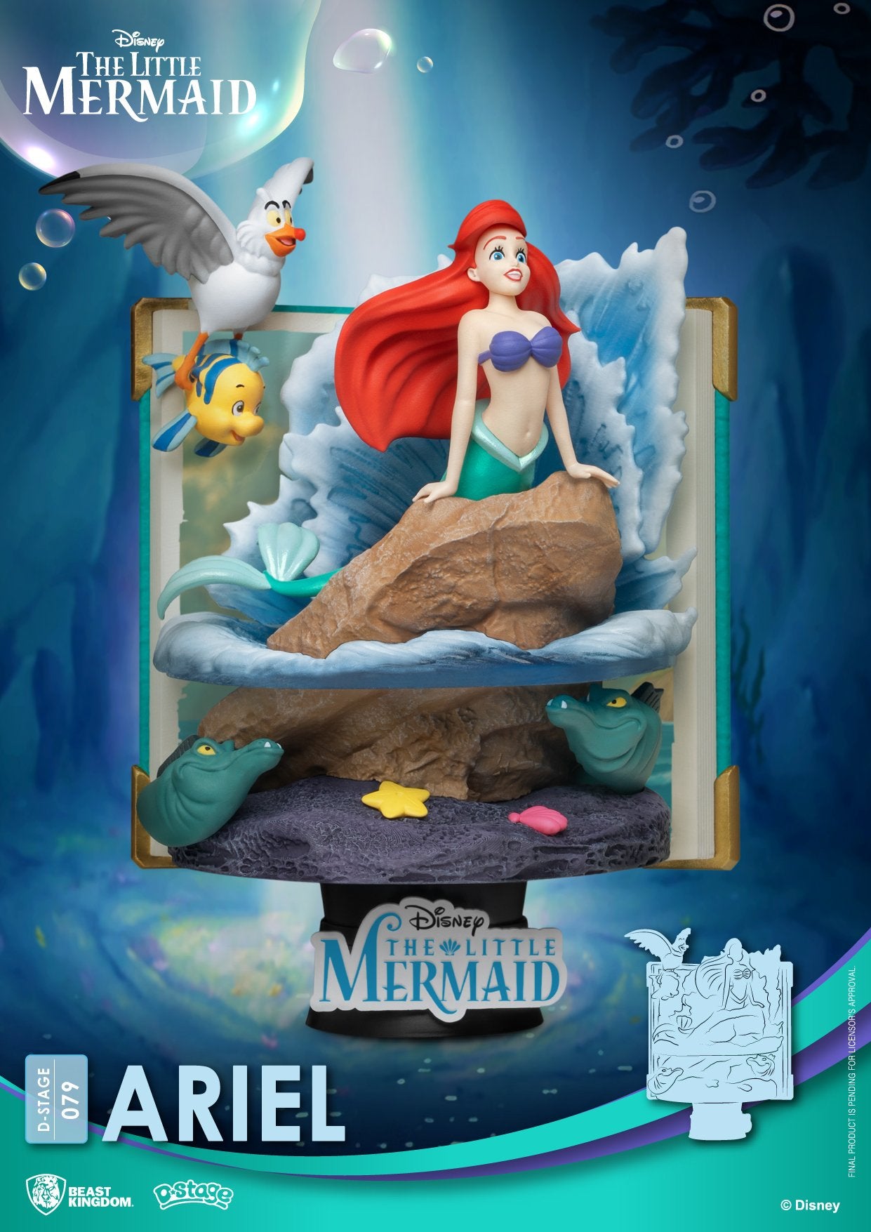 DISNEY - Ariel - Diorama D-Stage 13cm