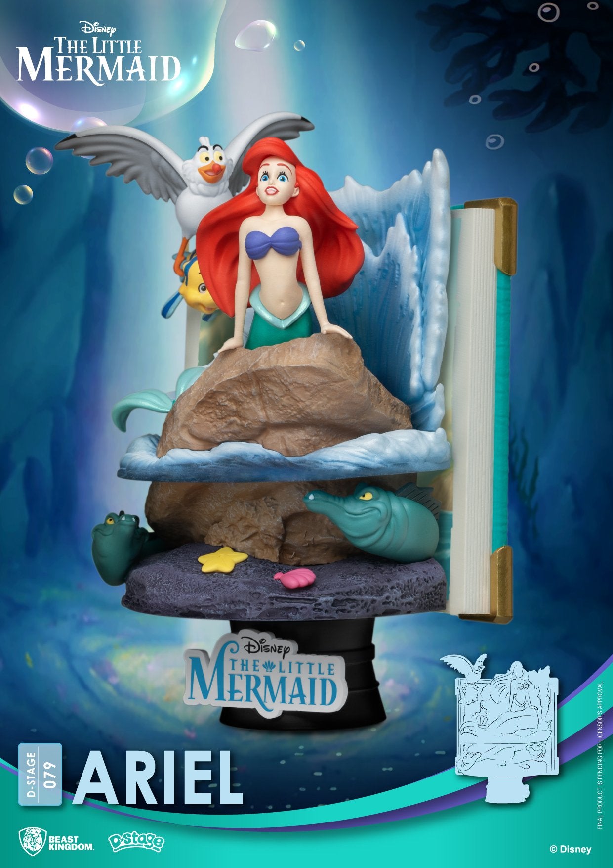 DISNEY - Ariel - Diorama D-Stage 13cm