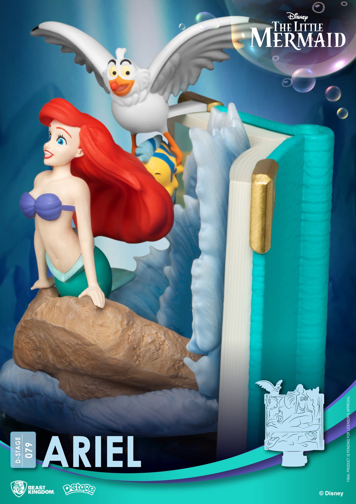 DISNEY - Ariel - Diorama D-Stage 13cm