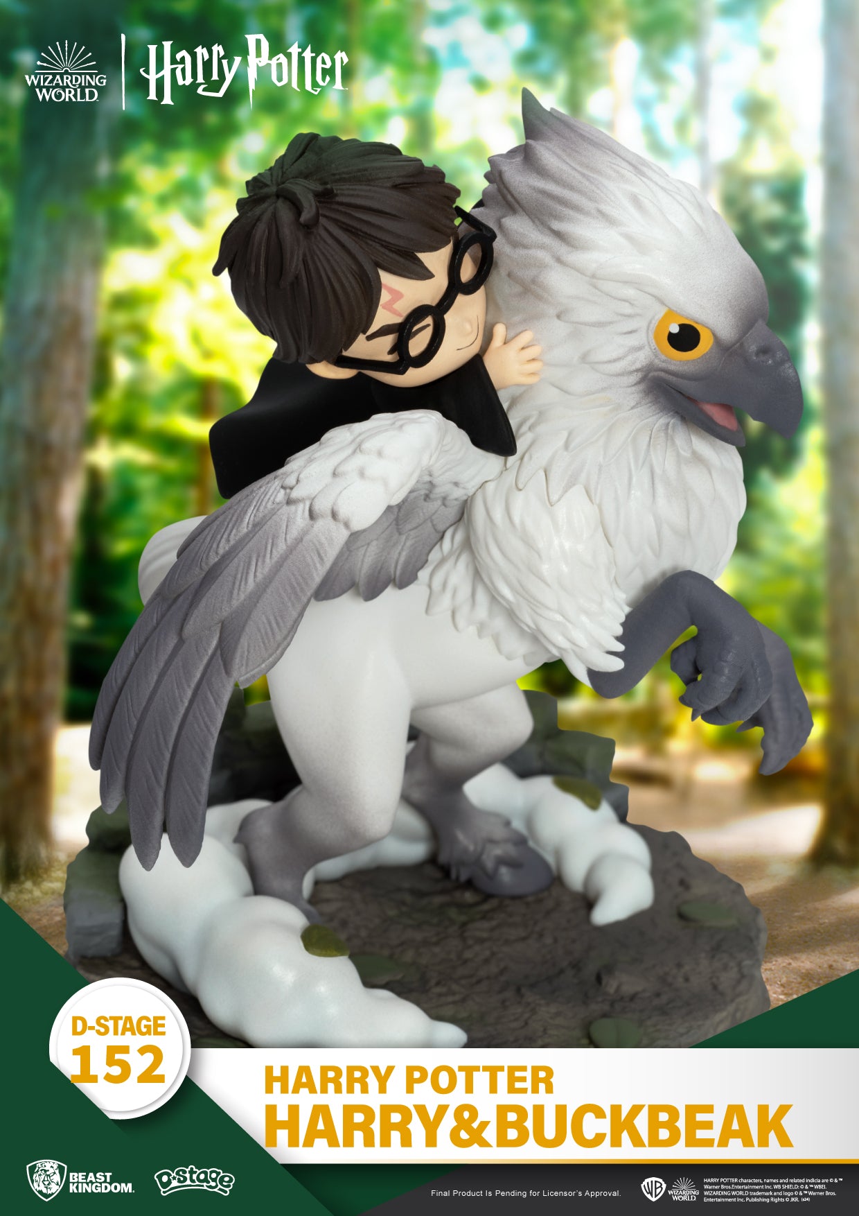 HARRY POTTER - Harry & Buckbeak - Diorama D-Stage 14.4cm
