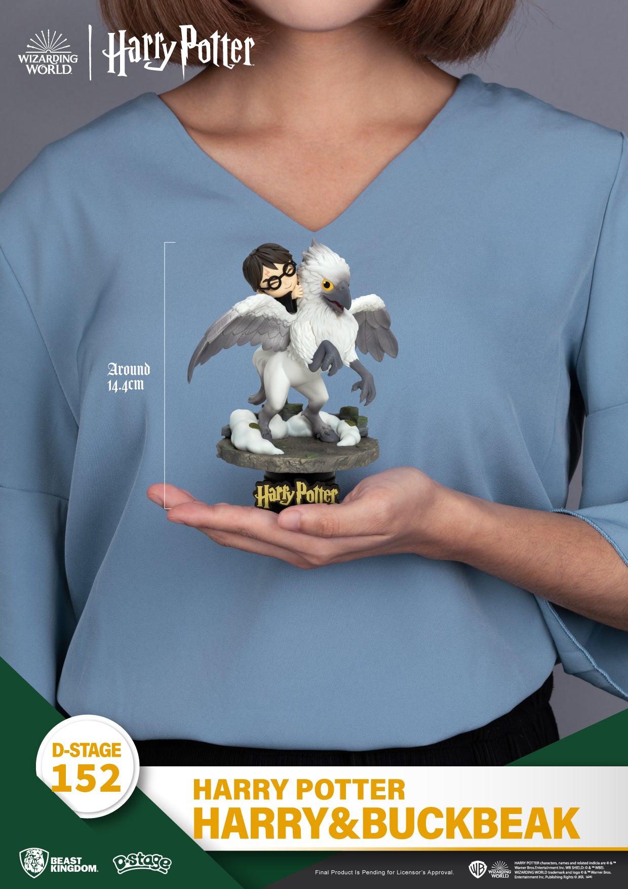 HARRY POTTER - Harry & Buckbeak - Diorama D-Stage 14.4cm