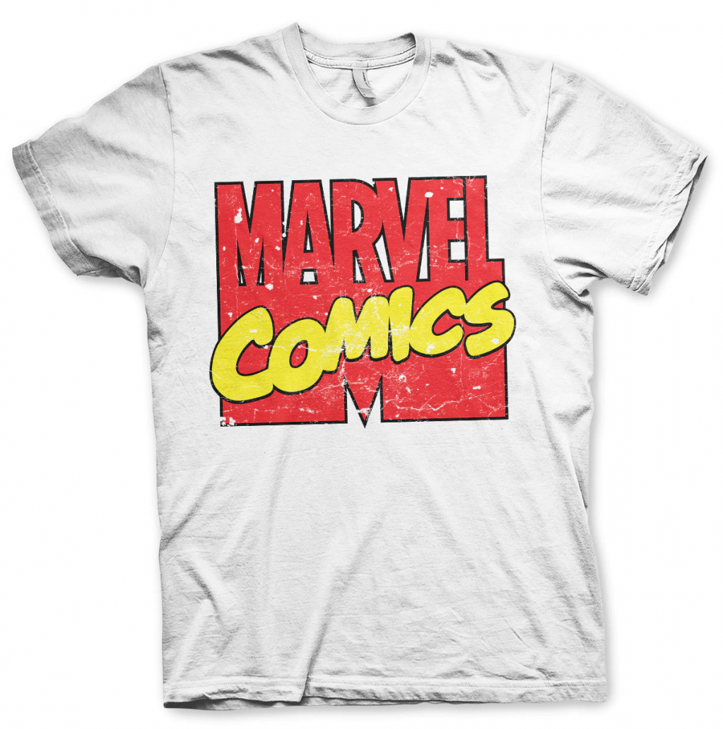 MARVEL - Vintage Marvel Comics Logo - T-Shirt (S)