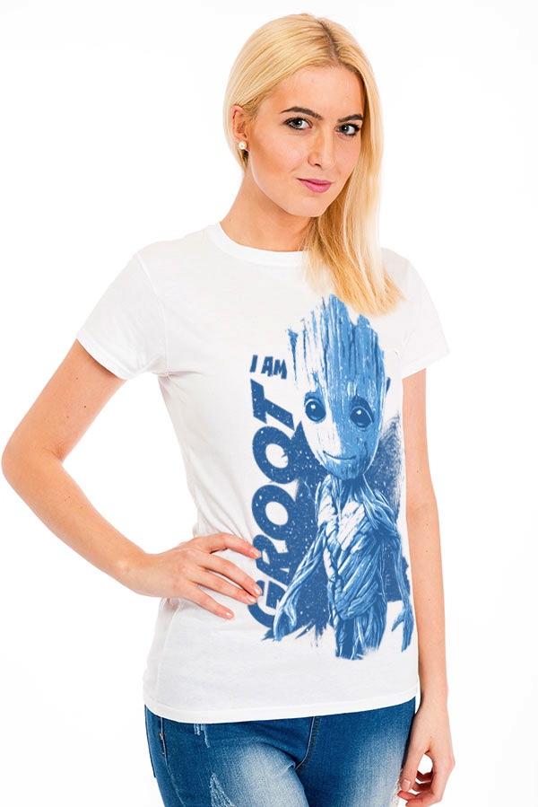 GUARDIANS OF THE GALAXY - T-Shirt I Am Groot - GIRL (XXL)