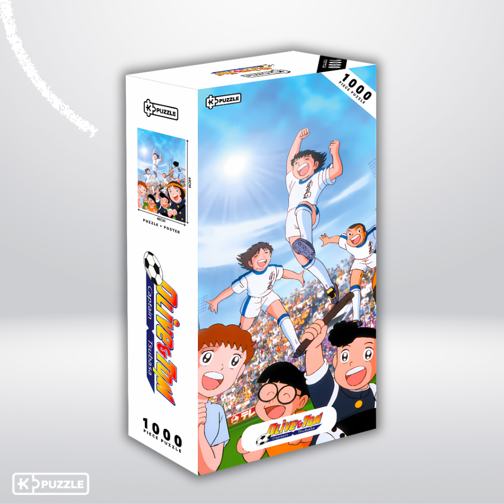 CAPTAIN TSUBASA - Poster + Puzzle 1000pcs