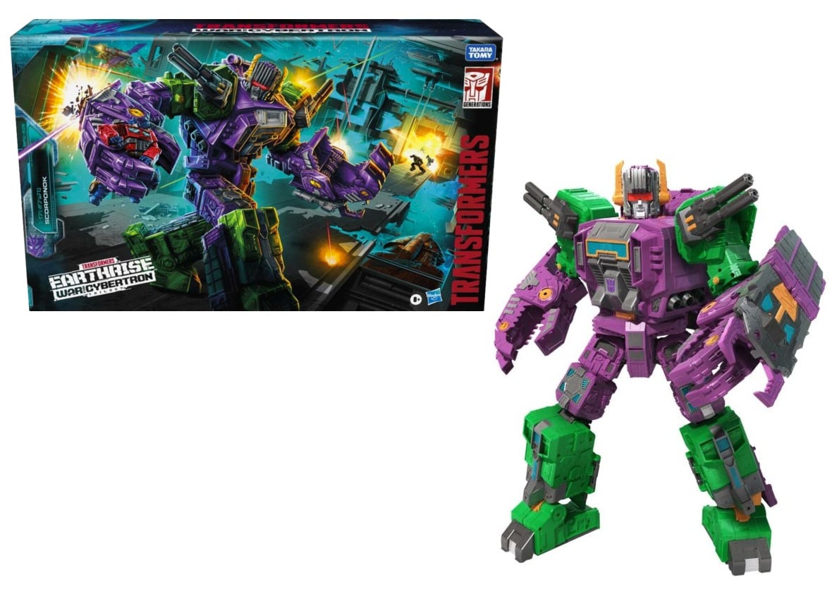 TRANSFORMERS - Scorponok - Figure Earthrise Titan Class 53cm