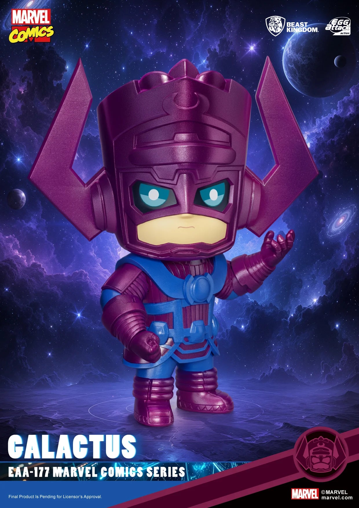 MARVEL COMICS - Galactus - Figure Egg Attack Action 20.4cm
