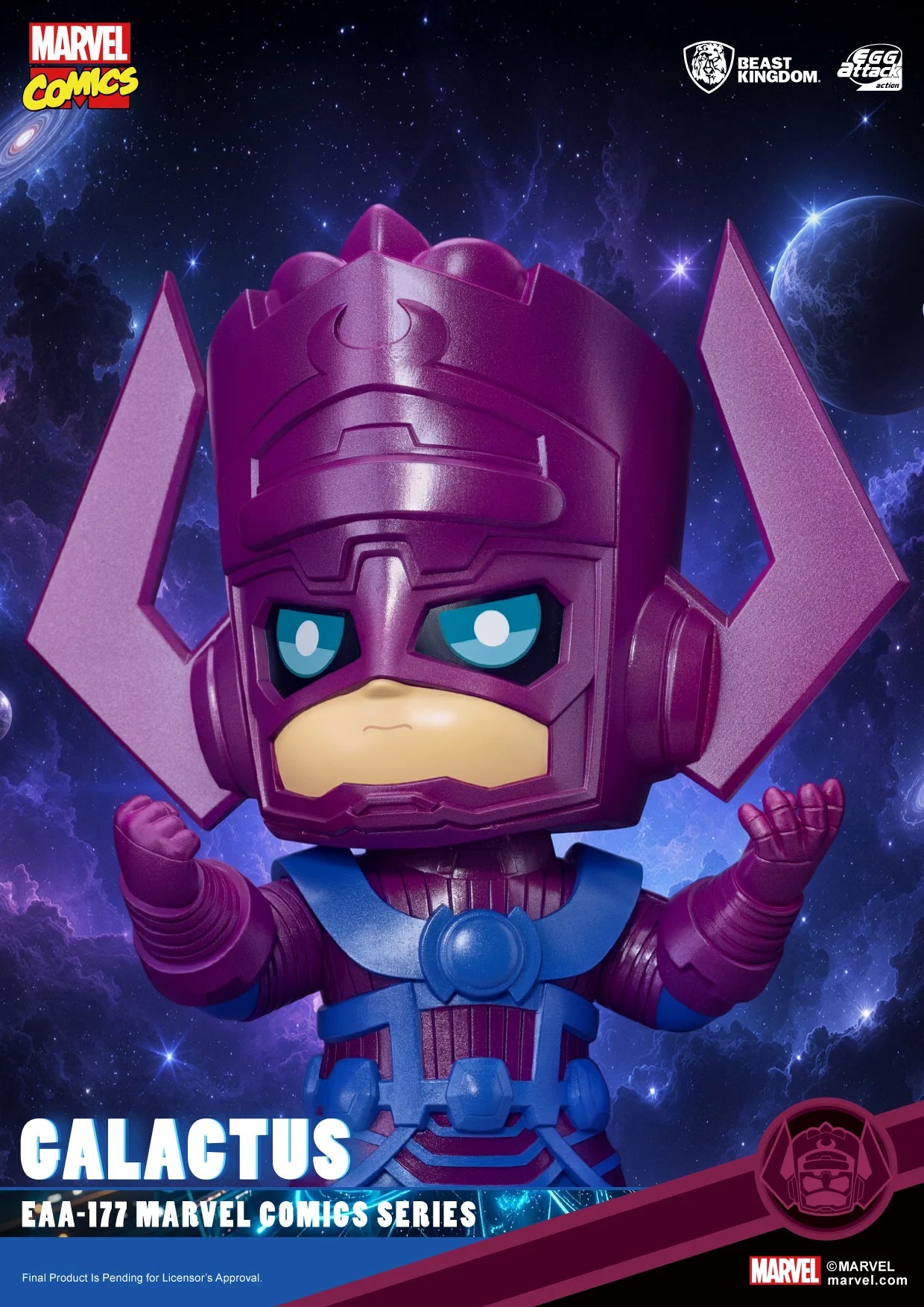 MARVEL COMICS - Galactus - Figure Egg Attack Action 20.4cm