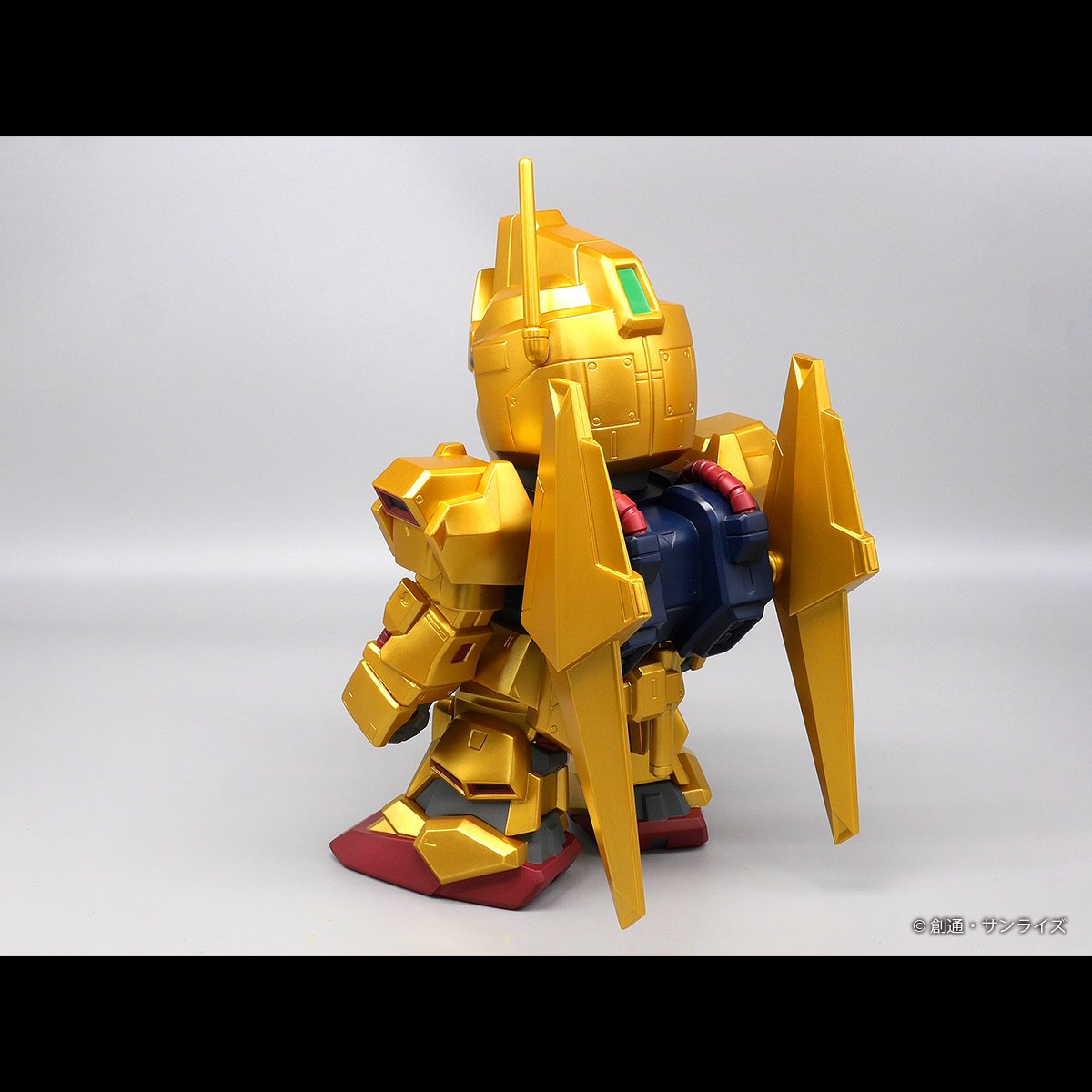 GUNDAM - SD Hyakushiki Gold Ver. - Jumbo Sofbi Figure 24cm