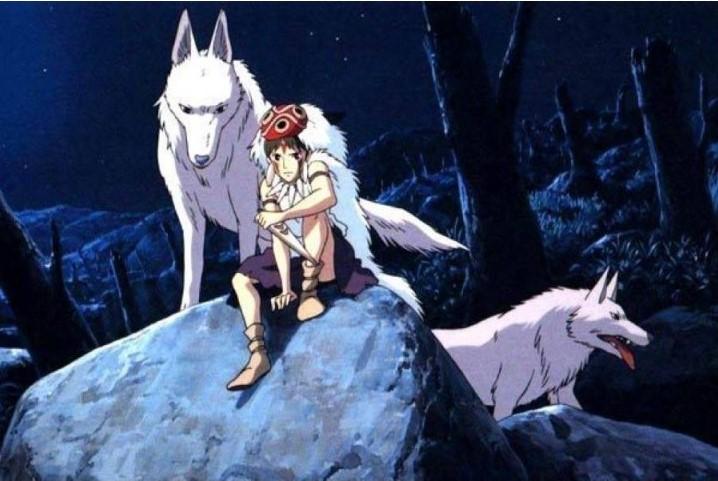 PRINCESS MONONOKE - San & Moro - Puzzle 1000P