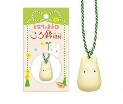 MY NEIGHBOR TOTORO - White Totoro - Strap Bell Netsuke