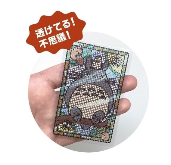 GHIBLI - My Neighbor Totoro - Transparent playing cards