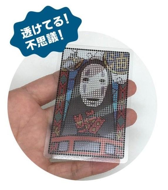 GHIBLI - Spirited Away - Transparent playing cards