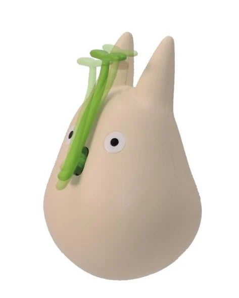 MY NEIGHBOR TOTORO - White Totoro with leaf - Figure Culbuto 4.9cm