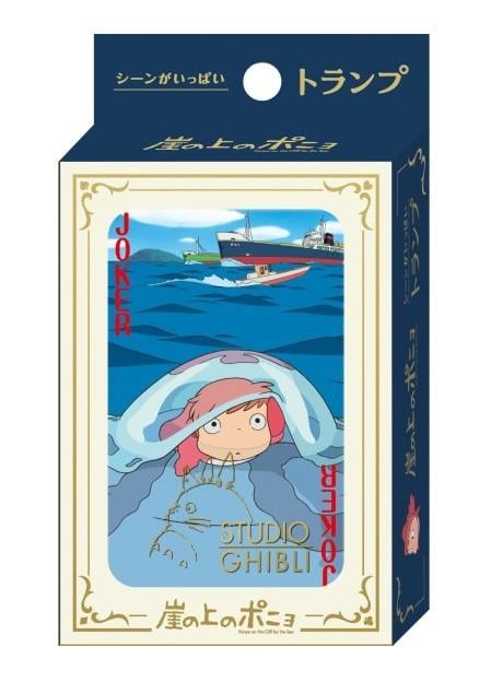 GHIBLI - Ponyo on the Cliff - Playing Cards (54 cards)