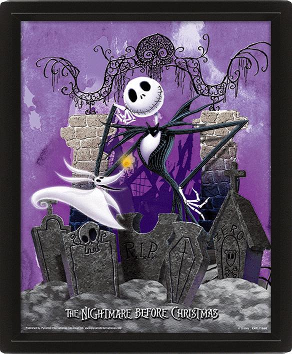 NBX - 3D Lenticular Poster 26X20 - Graveyard