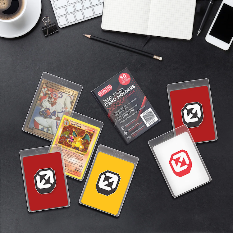 EVORETRO - Semi-Rigid Card Holders 50pc