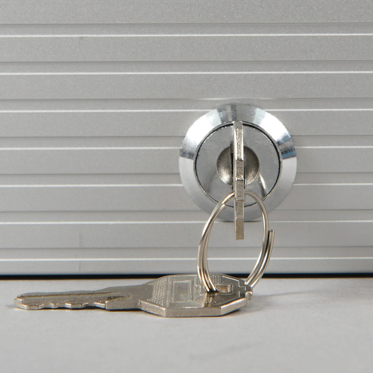 EVORETRO - Show Case Aluminium/Acrylic 91x60x10cm With Secure