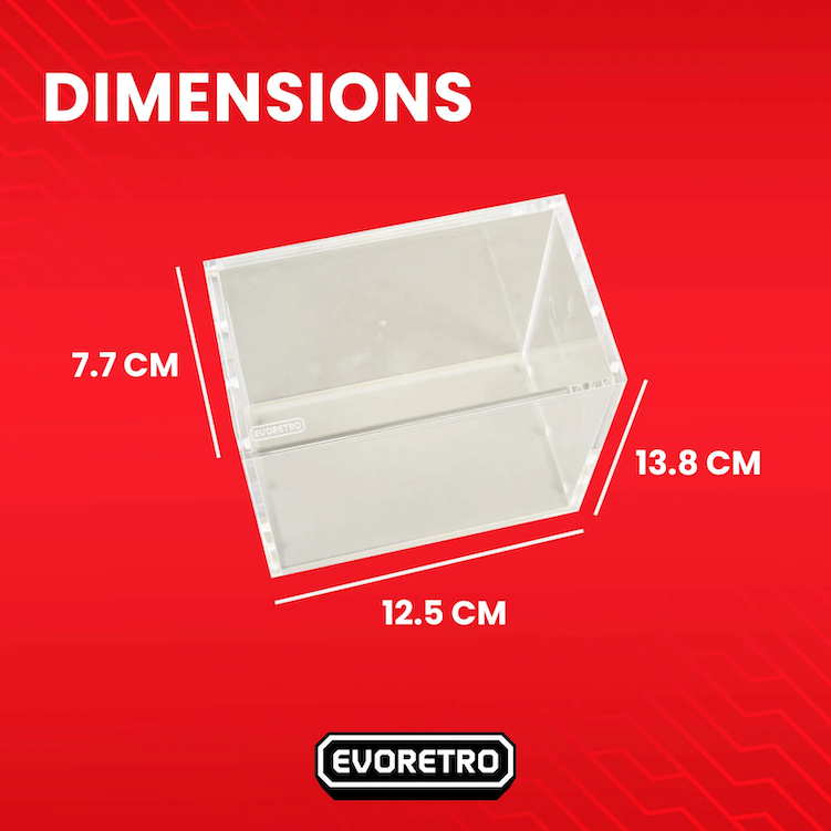 EVORETRO - Acrylique Magnetic Protector For Display 36 Pokemon 1pc