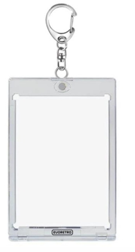 EVORETRO - Magnetic card holder keychain