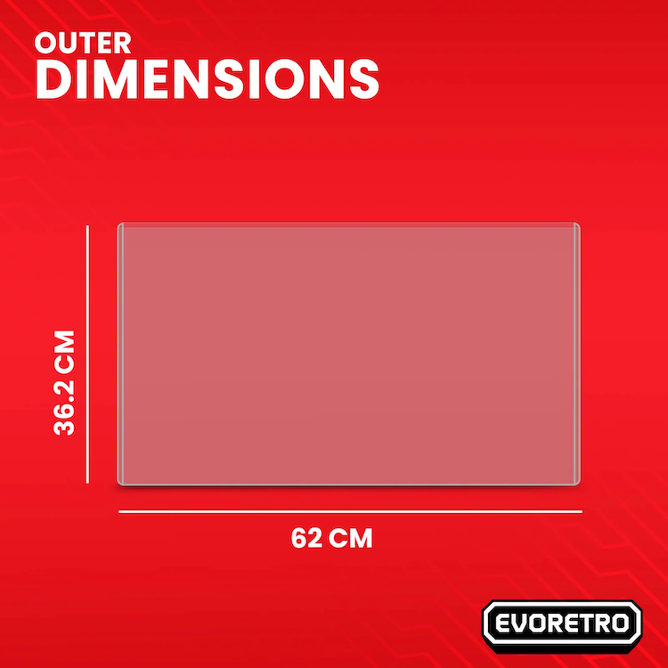 EVORETRO -  Topload Holder For Playmat 5pc