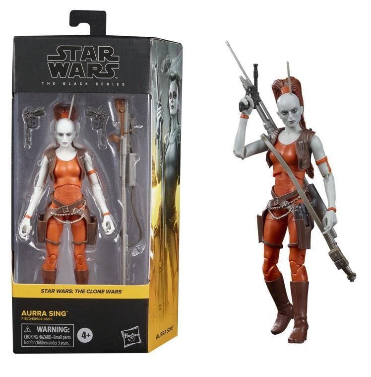 STAR WARS - Aurra Sing - Figure Black Series 15cm