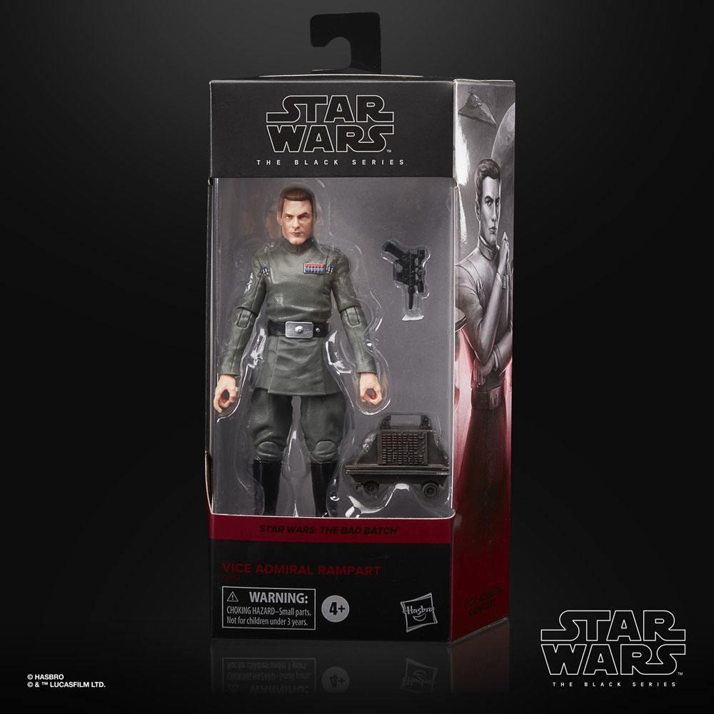 STAR WARS - V.Admiral Rampart (Bad Batch) - Figurine Black Series 15cm