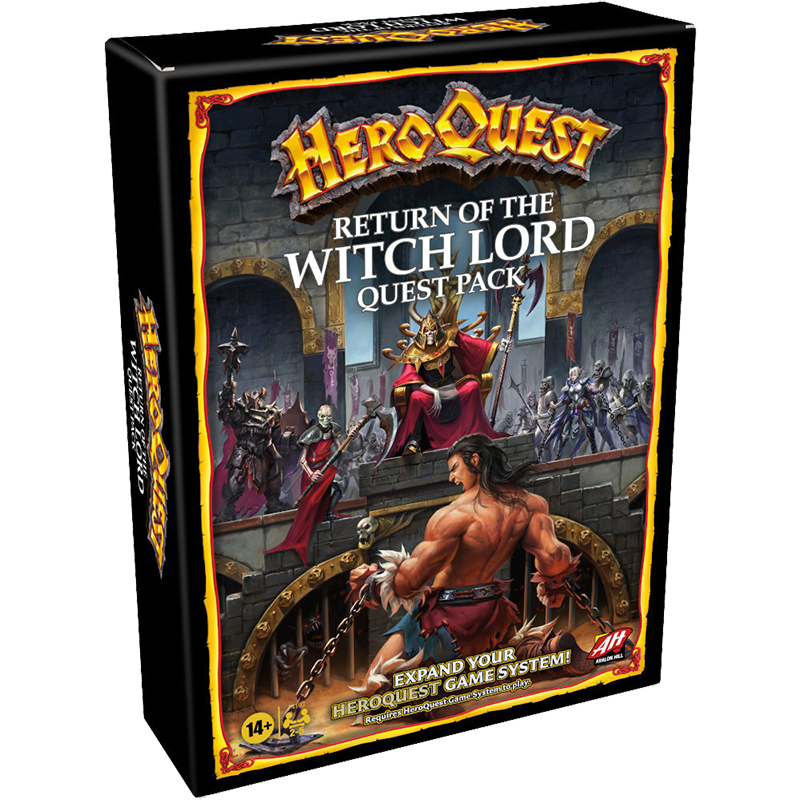 HEROQUEST - Extension : The return of the wizard lord (French Version)