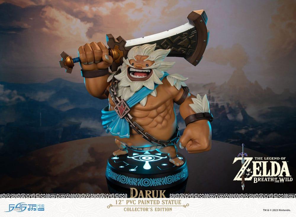 ZELDA BREATH ON THE WILD - Daruk - Statue Collector's Edition 29cm