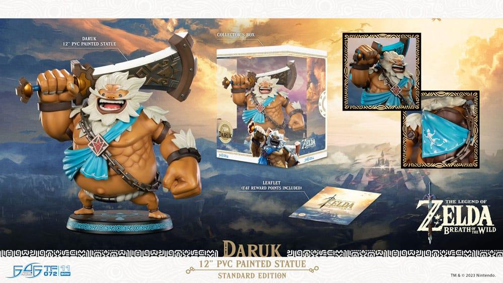 ZELDA BREATH ON THE WILD - Daruk - Statue Standard Edition 29cm