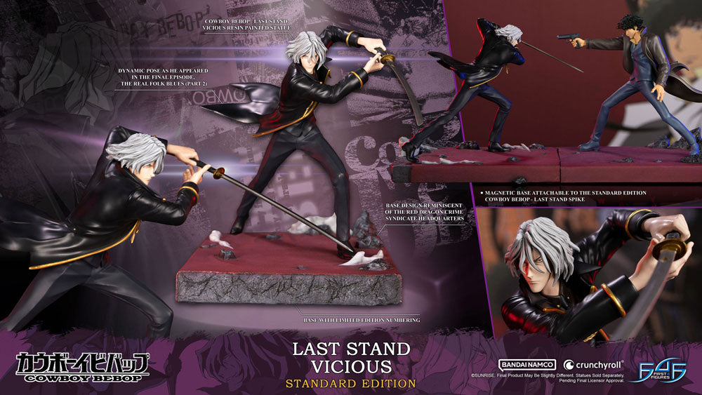COWBOY BEBOP – Vicious „Last Stand“ – Statue 28 cm